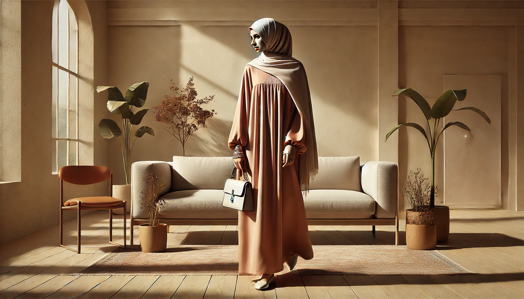 Eksplorasi Warna Earth Tone Muslimah dalam Fashion Modern 2025