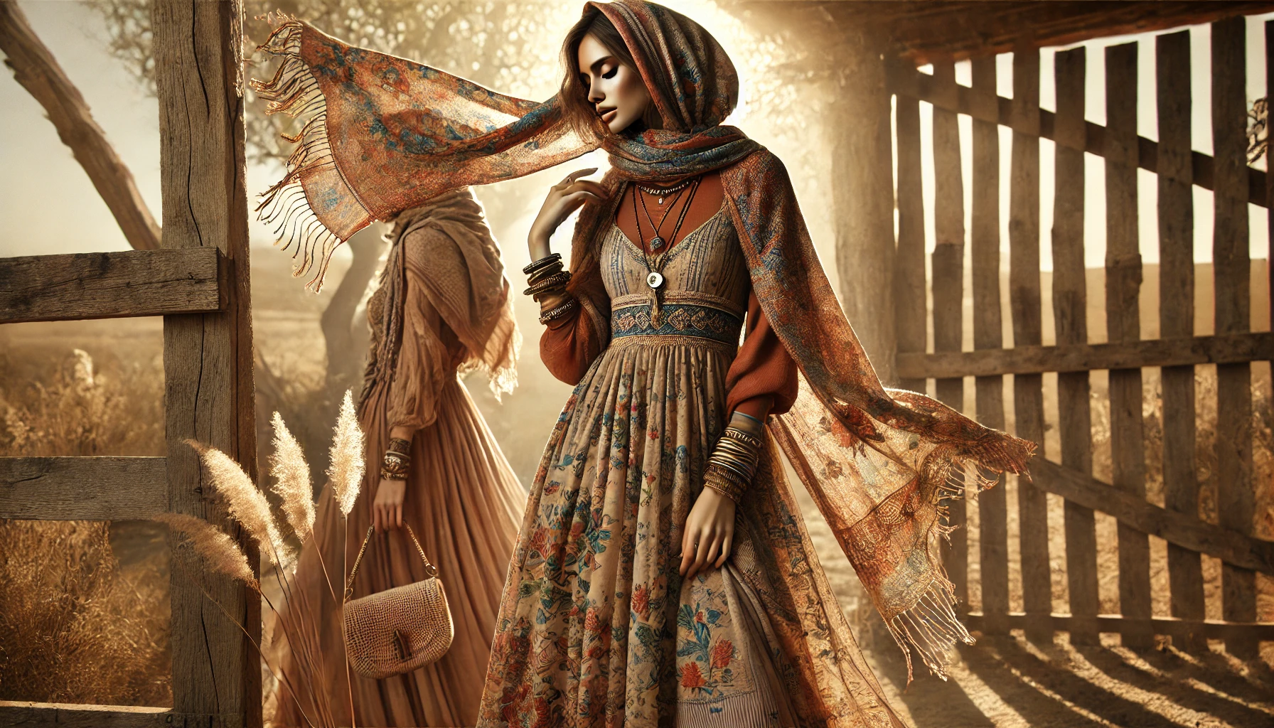 Gaya Hijab Bohemian Chic: Perpaduan Santai yang Sedang Tren