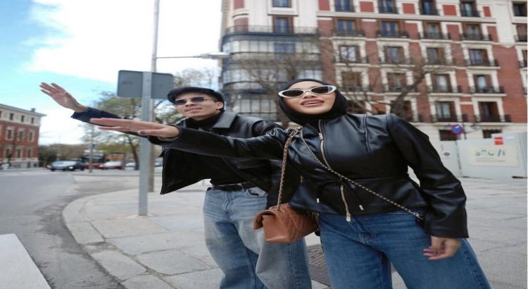 Aurel Hermansyah Pose Menarik Saat Liburan di Madrid