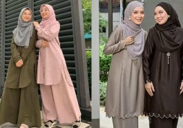 Busana 1 Warna Muslimah yang Tren di 2025