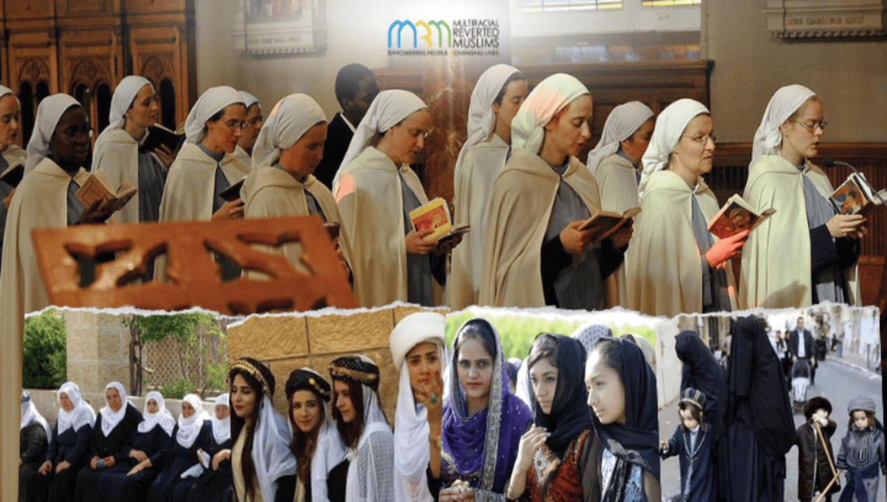 Fenomena Agama dengan Wanita Berpenampilan Mirip Islam