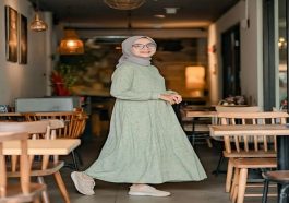 Gamis Syar’i Pastel untuk Tampil Anggun di Berbagai Acara