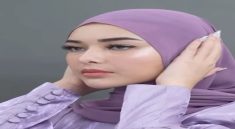 Hijab Berwarna Ungu Tampil Stylish & Elegan Maksimal Setiap Hari