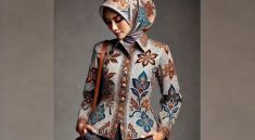 Model Batik Terbaru untuk Wanita Berhijab yang Bekerja