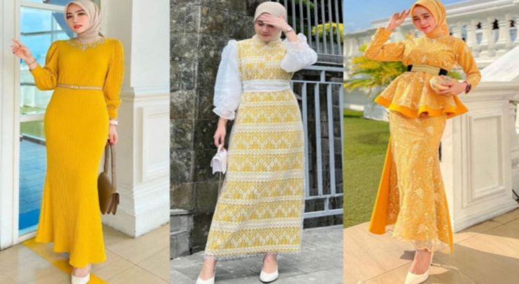 Long Dress Kuning untuk Penampilan Mewah dan Anggun