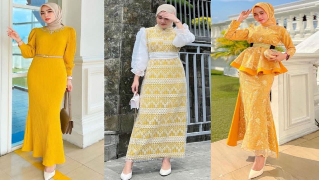 Long Dress Kuning untuk Penampilan Mewah dan Anggun