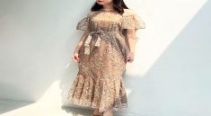Dress Brokat Duyung Panjang Non Hijab yang Elegan dan Memikat