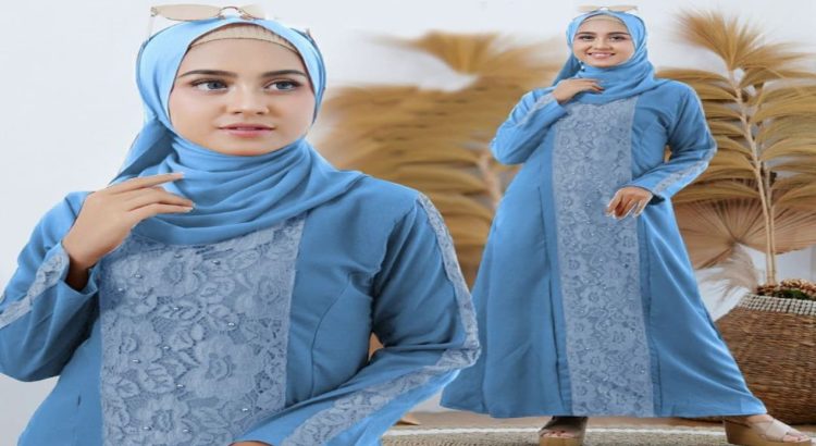 Gamis Biru Muda Jadi Jilbab Terbaik untuk Penampilan Modis 2025