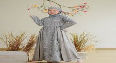 Long Dress Brokat Hijab Pesona Kombinasi Elegan dan Syari