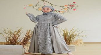 Long Dress Brokat Hijab: Pesona Kombinasi Elegan dan Syari