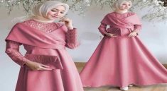 Long Dress Brokat Non Hijab Elegan dengan Sentuhan Sederhana