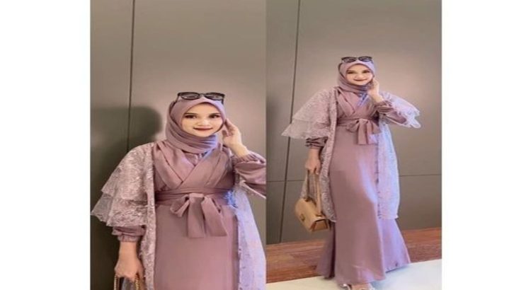Brokat Kimono Fleksibel untuk Berhijab atau Non Hijab