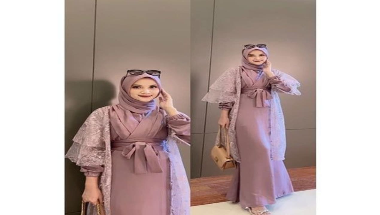 Brokat Kimono Fleksibel untuk Berhijab atau Non Hijab