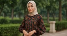 Hijab Friendly 7 Tunik Batik Panjang Belakang 2025