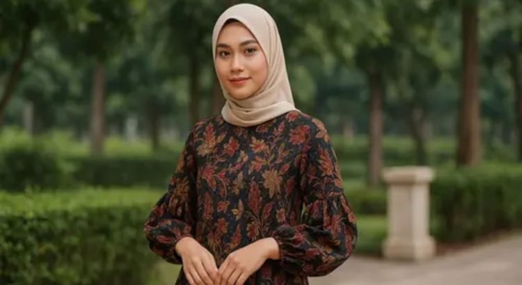 Hijab Friendly 7 Tunik Batik Panjang Belakang 2025