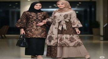 Hijab Lengan Balon Batik 2025: Modis, Sopan, dan Nyaman