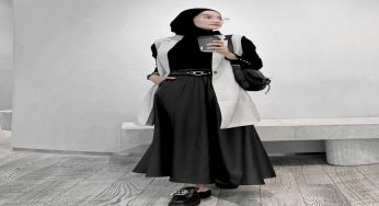 Monokrom hingga Bright Color: Kombinasi Hijab dan Long Dress