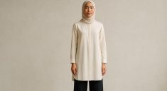 Blouse dan Kulot Earth Tone Tampil Anggun dengan Hijab