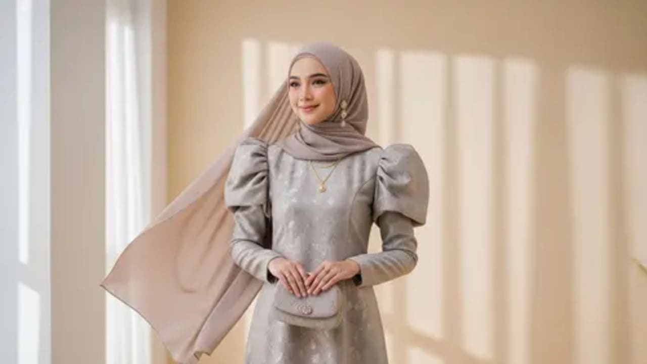 Custom Dress Brokat Rekomendasi Desain Elegan dan Syar’i