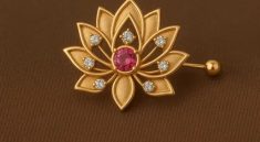 Desain Pin Hijab Islami dari Logam Mulia dengan Nilai Spiritual