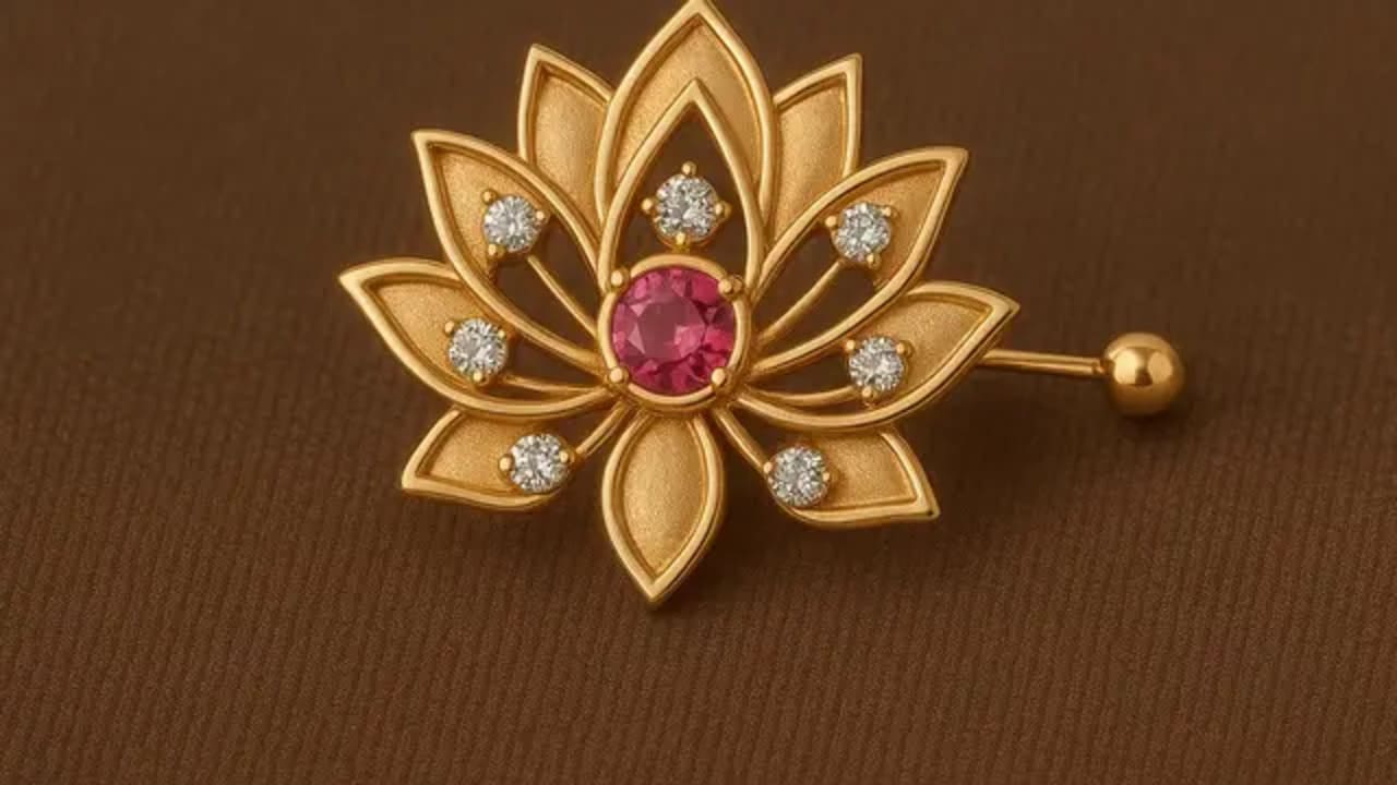 Desain Pin Hijab Islami dari Logam Mulia dengan Nilai Spiritual