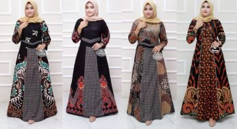 Dress Batik Kerah Shanghai Hijab: Anggun dan Modis
