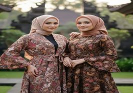 Gamis Batik Muslimah Syar’i 2025, Anggun dan Stylish