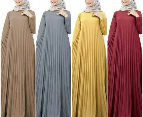 Gamis Plisket : Pilihan Bisnis & Formal