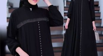 Gamis Monokrom Hitam : Simpel Tapi Mewah