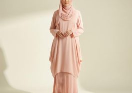Inspirasi Gamis Warna Soft untuk Acara Semi-Formal