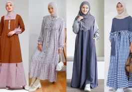 Model Gamis Remaja dengan Nuansa Fresh dan Simpel