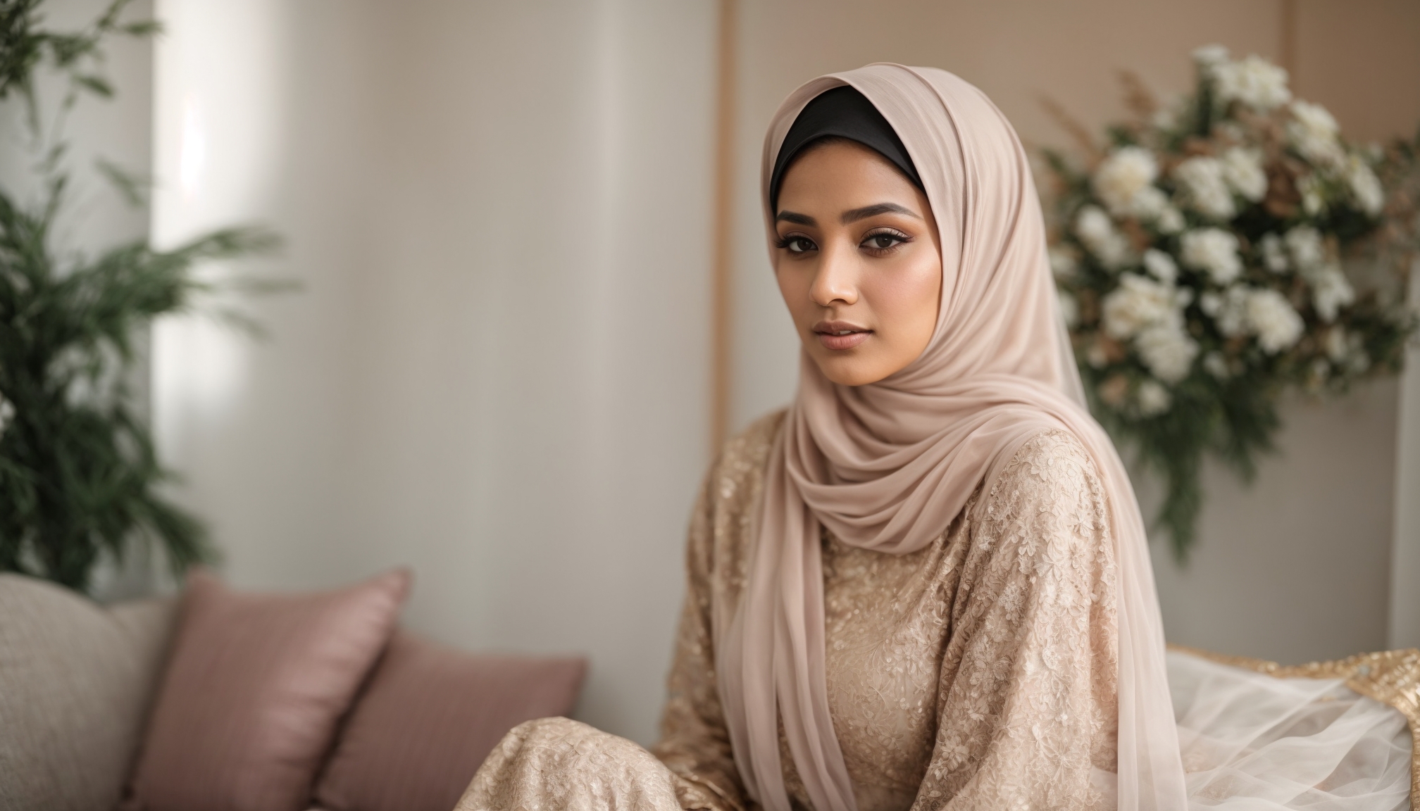 Layering Outer Lace untuk Tampilan Lebaran Berkelas dan Anggun