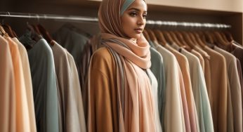 Kerudung Gradasi Warna Pastel dan Cokelat, Tren Hijab 2025 yang Paling Stylish
