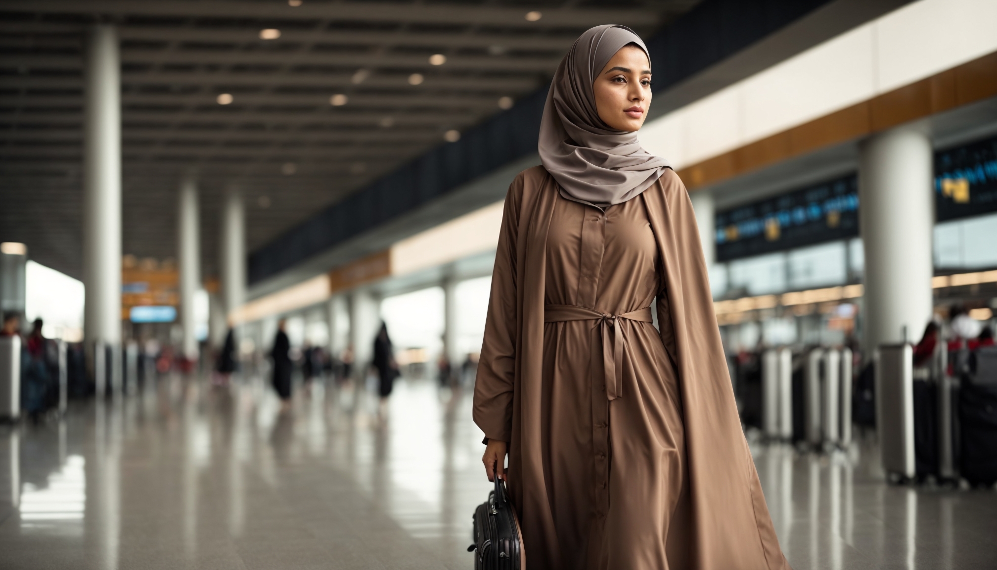 Inspirasi Gamis untuk Travel: Nyaman, Fungsional, dan Tetap Stylish