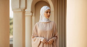 Tips Mix and Match Hijab dengan Gamis Polos yang Stylish dan Simple