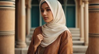 Tips Memadukan Gamis dan Kerudung agar Terlihat Stylish