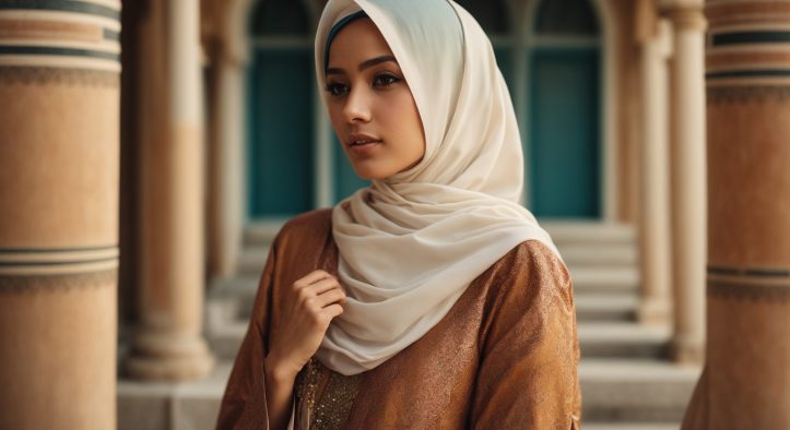 Tips Memadukan Gamis dan Kerudung agar Terlihat Stylish
