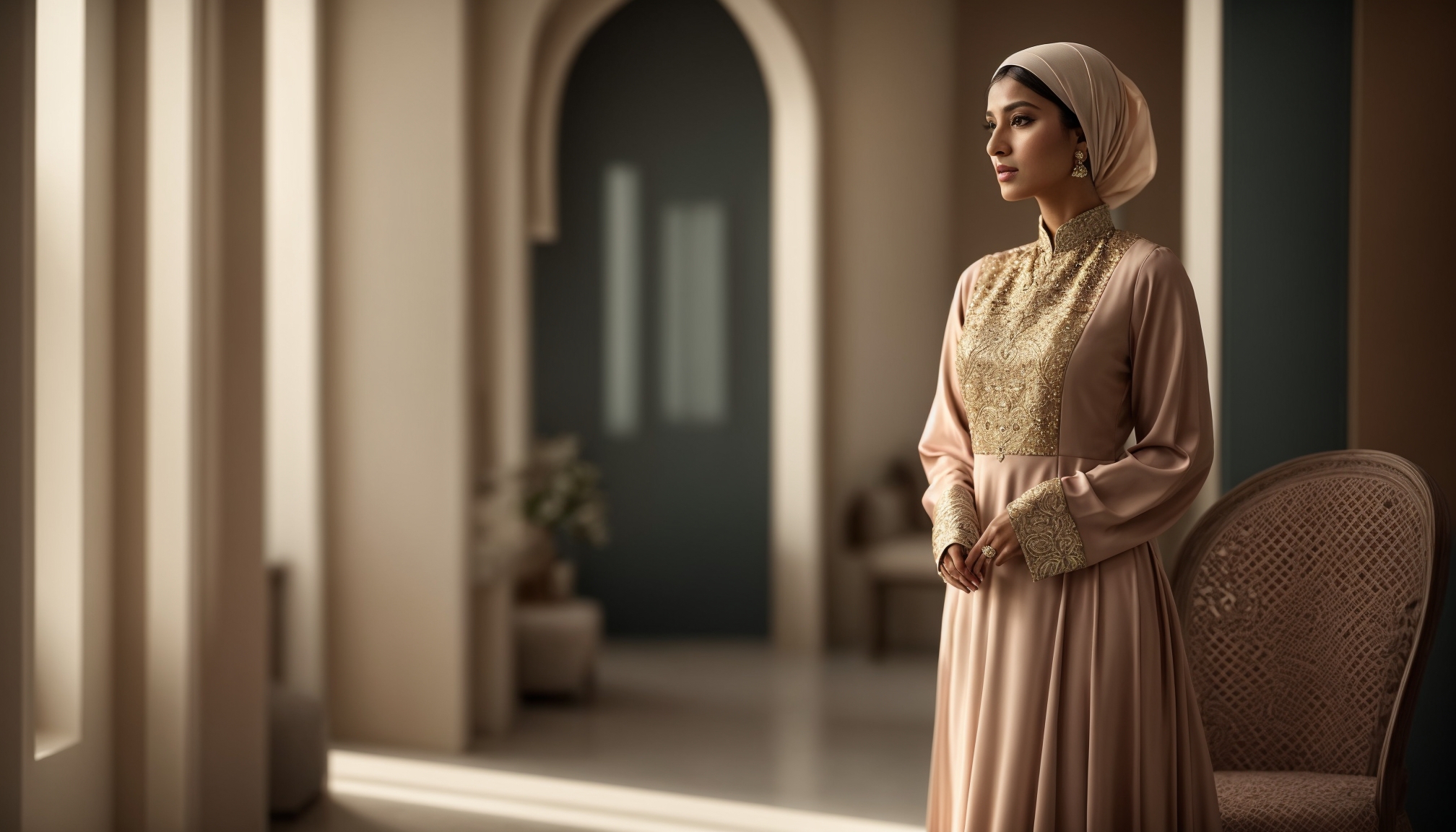 Intip Tren Model Gamis Terbaru yang Bikin Penampilan Muslimah Makin Elegan